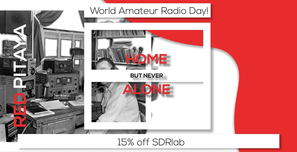 World Amateur Radio Day 2021 Home But Never Alone